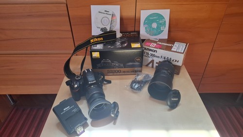 Kit reflex nikon d3200 - reflex,
