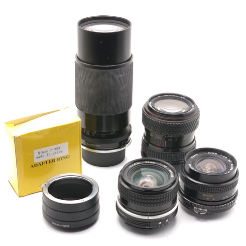 Nikon sony mount set - sony, e